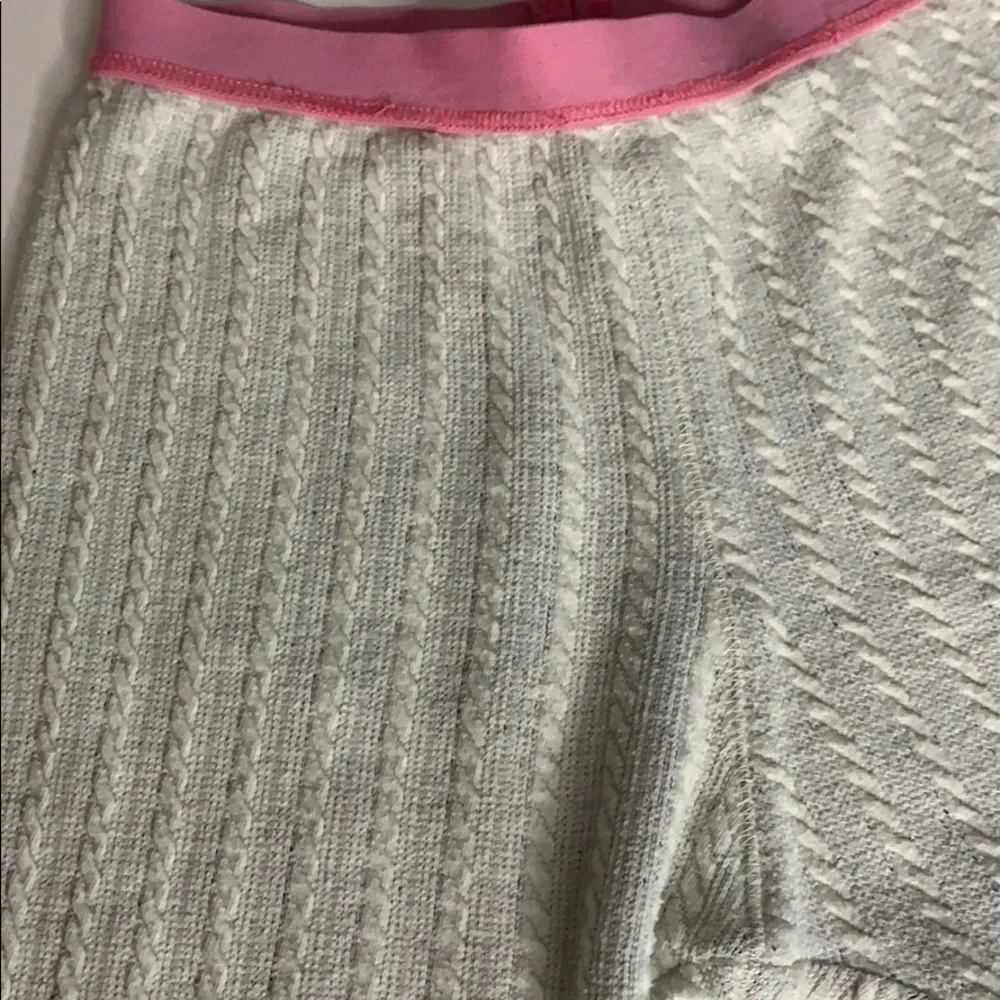 Tucker Tate cable knit stone tight legging girls Sz 4